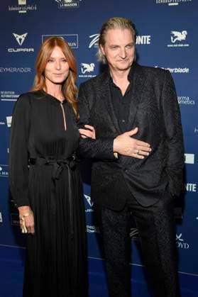 Esther Schweins und Stefan Jürgens bei der Verleihung des Deutschen Schauspielpreises 2025 im Hotel Pullman Berlin Schweizerhof. Berlin, 09.10.2025