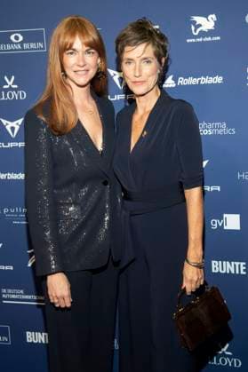 Friederike Cromme und Julia Bremermann bei der Verleihung des Deutschen Schauspielpreises 2025 im Hotel Pullman Berlin Schweizerhof. Berlin, 09.10.2025