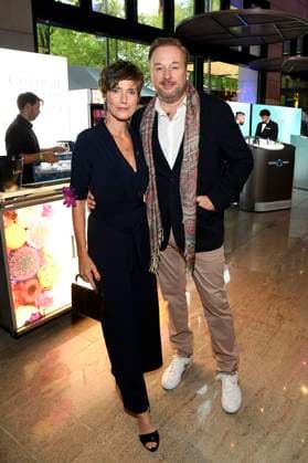 Julia Bremermann und Stephan Grossmann bei der Verleihung des Deutschen Schauspielpreises 2025 im Hotel Pullman Berlin Schweizerhof. Berlin, 09.10.2025