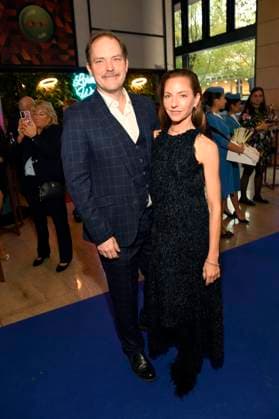 Godehard Giese und Katharina Schüttler bei der Verleihung des Deutschen Schauspielpreises 2025 im Hotel Pullman Berlin Schweizerhof. Berlin, 09.10.2025