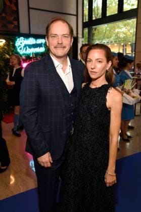 Godehard Giese und Katharina Schüttler bei der Verleihung des Deutschen Schauspielpreises 2025 im Hotel Pullman Berlin Schweizerhof. Berlin, 09.10.2025