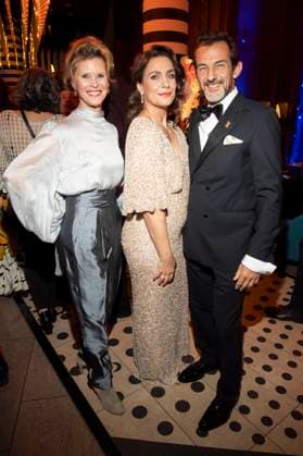 Leslie Malton, Nadine Heidenreich und Hans-Werner Meyer bei der Verleihung des Deutschen Schauspielpreises 2025 im Hotel Pullman Berlin Schweizerhof. Berlin, 09.10.2025