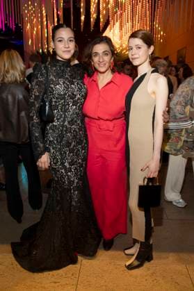 Beritan Balci, Ilknur Boyraz und Luise Aschenbrenner bei der Verleihung des Deutschen Schauspielpreises 2025 im Hotel Pullman Berlin Schweizerhof. Berlin, 09.10.2025