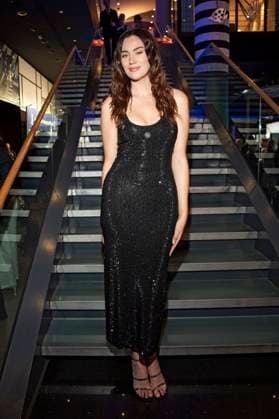 Gloria-Sophie Burkandt bei der Verleihung des Deutschen Schauspielpreises 2025 im Hotel Pullman Berlin Schweizerhof. Berlin, 09.10.2025