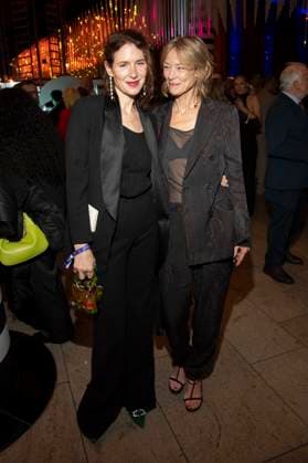 Julia Malik und Jenny Schily bei der Verleihung des Deutschen Schauspielpreises 2025 im Hotel Pullman Berlin Schweizerhof. Berlin, 09.10.2025