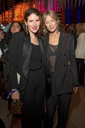 Julia Malik und Jenny Schily bei der Verleihung des Deutschen Schauspielpreises 2025 im Hotel Pullman Berlin Schweizerhof. Berlin, 09.10.2025