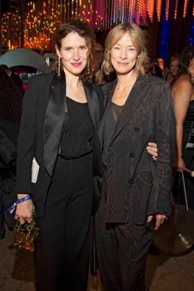 Julia Malik und Jenny Schily bei der Verleihung des Deutschen Schauspielpreises 2025 im Hotel Pullman Berlin Schweizerhof. Berlin, 09.10.2025