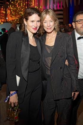 Julia Malik und Jenny Schily bei der Verleihung des Deutschen Schauspielpreises 2025 im Hotel Pullman Berlin Schweizerhof. Berlin, 09.10.2025