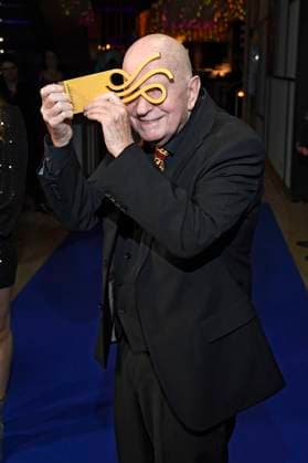 Lutz Mackensy bei der Verleihung des Deutschen Schauspielpreises 2025 im Hotel Pullman Berlin Schweizerhof. Berlin, 09.10.2025
