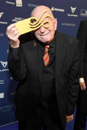 Lutz Mackensy bei der Verleihung des Deutschen Schauspielpreises 2025 im Hotel Pullman Berlin Schweizerhof. Berlin, 09.10.2025