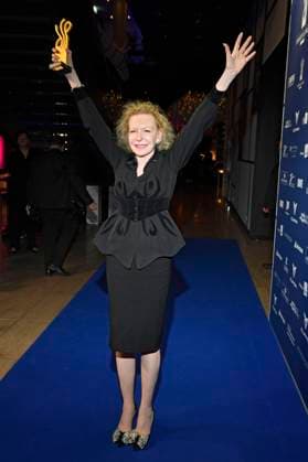 Sunnyi Melles bei der Verleihung des Deutschen Schauspielpreises 2025 im Hotel Pullman Berlin Schweizerhof. Berlin, 09.10.2025