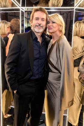 Guido Broscheit und Barbara Klein bei der Verleihung des Deutschen Schauspielpreises 2025 im Hotel Pullman Berlin Schweizerhof. Berlin, 09.10.2025