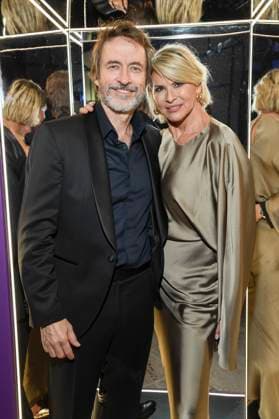 Guido Broscheit und Barbara Klein bei der Verleihung des Deutschen Schauspielpreises 2025 im Hotel Pullman Berlin Schweizerhof. Berlin, 09.10.2025