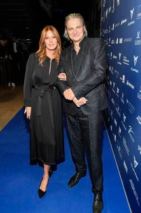 Esther Schweins und Stefan Jürgens bei der Verleihung des Deutschen Schauspielpreises 2025 im Hotel Pullman Berlin Schweizerhof. Berlin, 09.10.2025