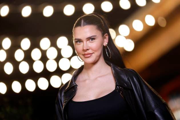 TV-Darstellerin Nelly (Nelnoire) bei der Premierenfeier von Der Promihof von RTL2 auf dem Gertrudenhof. Hürth, 09.10.2025 NRW Deutschland Copyright: xChristophxHardtx