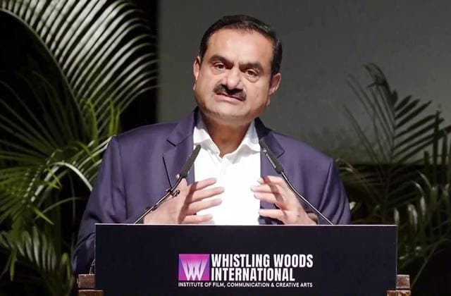 RECORD DATE NOT STATED Adani Group Chairman Gautam Adani speaks at Whistling Woods International s Celebrate Cinema festival 2025. Mumbai, Oct 10 (ANI): Adani Group Chairman Gautam Adani speaks at Whistling Woods International s Celebrate Cinema festival 2025, in Mumbai, on Friday. (ANI Video Grab) Mumbai Maharahstra India Copyright: xANIx ANI_20251010248