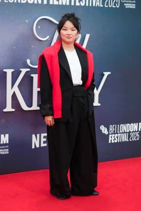 Thaddea Graham bei der Premiere des Kinofilms Jay Kelly auf dem 69. BFI London Film Festival 2025 in der Royal Festival Hall. London, 10.10.2025