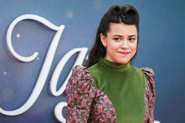 Grace Edwards bei der Premiere des Kinofilms Jay Kelly auf dem 69. BFI London Film Festival 2025 in der Royal Festival Hall. London, 10.10.2025