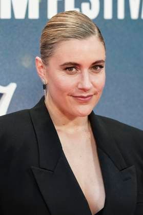 Greta Gerwig bei der Premiere des Kinofilms Jay Kelly auf dem 69. BFI London Film Festival 2025 in der Royal Festival Hall. London, 10.10.2025
