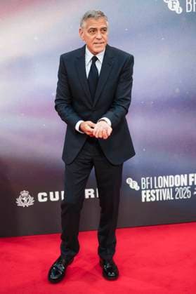 George Clooney bei der Premiere des Kinofilms Jay Kelly auf dem 69. BFI London Film Festival 2025 in der Royal Festival Hall. London, 10.10.2025