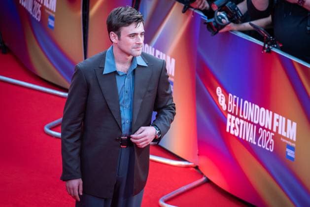 Jay Kelly Headline Gala - The 69th BFI London Film Festival in London - 10 Oct 2025 Charlie Rowe attends the Headline Gala screening of Jay Kelly during the 69th BFI London Film Festival at The Royal Festival Hall. London United Kingdom Copyright: xLoredanaxSangiulianox xSOPAxImagesx LSangiuliano-4686