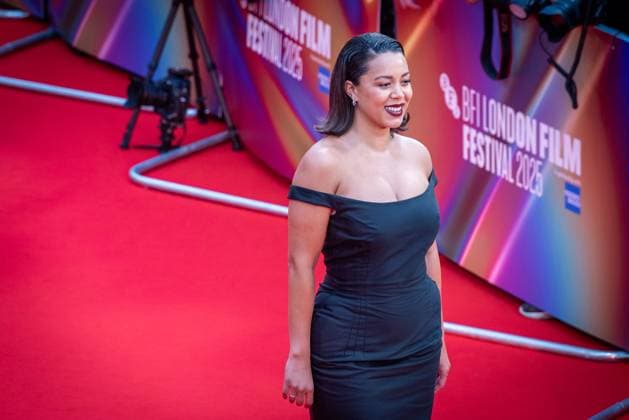 Jay Kelly Headline Gala - The 69th BFI London Film Festival in London - 10 Oct 2025 Nicole Lecky attends the Headline Gala screening of Jay Kelly during the 69th BFI London Film Festival at The Royal Festival Hall. London United Kingdom Copyright: xLoredanaxSangiulianox xSOPAxImagesx LSangiuliano-4697