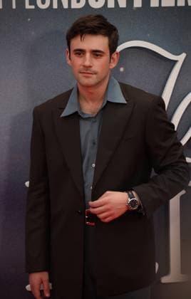 Jay Kelly premiere London, UK. Charlie Rowe at the Jay Kelly premiere. 69th BFI London Film Festival. Royal Festival Hall. 10th October 2025. LMK11-S101025-002 Steve Bealing Landmark Media 