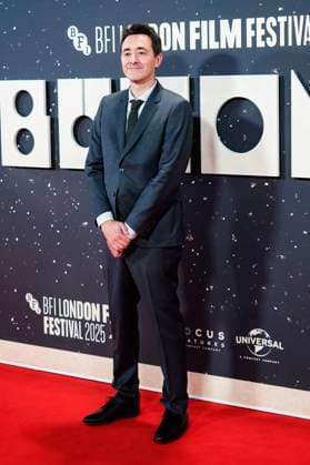 Will Tracy bei der Premiere des Kinofilms Bugonia auf dem 69. BFI London Film Festival 2025 in der Royal Festival Hall. London, 10.10.2025
