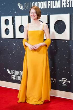 Emma Stone bei der Premiere des Kinofilms Bugonia auf dem 69. BFI London Film Festival 2025 in der Royal Festival Hall. London, 10.10.2025