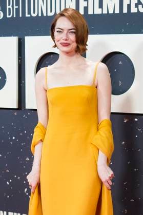 Emma Stone bei der Premiere des Kinofilms Bugonia auf dem 69. BFI London Film Festival 2025 in der Royal Festival Hall. London, 10.10.2025