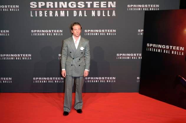 Jeremy Allen White bei der Premiere des Kinofilms Springsteen Liberami dal nulla Springsteen: Deliver Me from Nowhere im Space Cinema Moderno. Rom, 10.10.2025