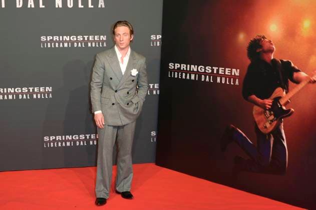 Jeremy Allen White bei der Premiere des Kinofilms Springsteen Liberami dal nulla Springsteen: Deliver Me from Nowhere im Space Cinema Moderno. Rom, 10.10.2025