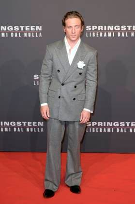 Jeremy Allen White bei der Premiere des Kinofilms Springsteen Liberami dal nulla Springsteen: Deliver Me from Nowhere im Space Cinema Moderno. Rom, 10.10.2025