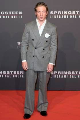 Jeremy Allen White bei der Premiere des Kinofilms Springsteen Liberami dal nulla Springsteen: Deliver Me from Nowhere im Space Cinema Moderno. Rom, 10.10.2025