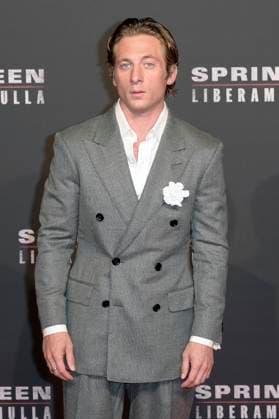 Jeremy Allen White bei der Premiere des Kinofilms Springsteen Liberami dal nulla Springsteen: Deliver Me from Nowhere im Space Cinema Moderno. Rom, 10.10.2025
