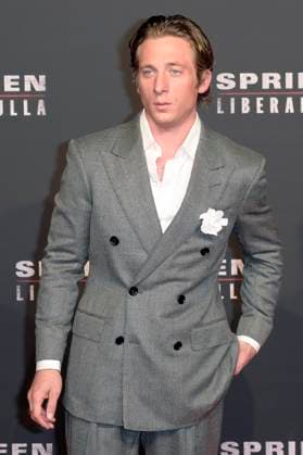 Jeremy Allen White bei der Premiere des Kinofilms Springsteen Liberami dal nulla Springsteen: Deliver Me from Nowhere im Space Cinema Moderno. Rom, 10.10.2025