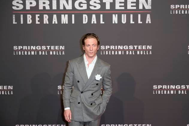 Jeremy Allen White bei der Premiere des Kinofilms Springsteen Liberami dal nulla Springsteen: Deliver Me from Nowhere im Space Cinema Moderno. Rom, 10.10.2025