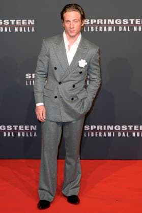 Jeremy Allen White bei der Premiere des Kinofilms Springsteen Liberami dal nulla Springsteen: Deliver Me from Nowhere im Space Cinema Moderno. Rom, 10.10.2025