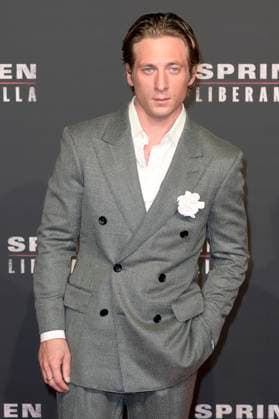 Jeremy Allen White bei der Premiere des Kinofilms Springsteen Liberami dal nulla Springsteen: Deliver Me from Nowhere im Space Cinema Moderno. Rom, 10.10.2025