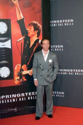 Jeremy Allen White bei der Premiere des Kinofilms Springsteen Liberami dal nulla Springsteen: Deliver Me from Nowhere im Space Cinema Moderno. Rom, 10.10.2025