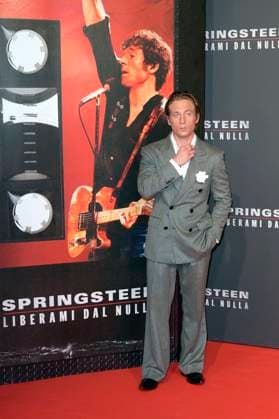 Jeremy Allen White bei der Premiere des Kinofilms Springsteen Liberami dal nulla Springsteen: Deliver Me from Nowhere im Space Cinema Moderno. Rom, 10.10.2025
