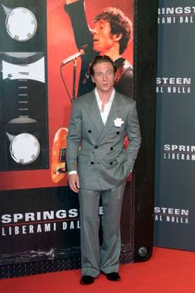 Jeremy Allen White bei der Premiere des Kinofilms Springsteen Liberami dal nulla Springsteen: Deliver Me from Nowhere im Space Cinema Moderno. Rom, 10.10.2025