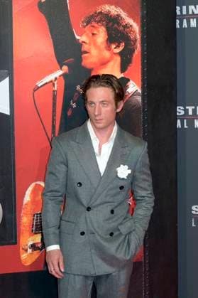 Jeremy Allen White bei der Premiere des Kinofilms Springsteen Liberami dal nulla Springsteen: Deliver Me from Nowhere im Space Cinema Moderno. Rom, 10.10.2025