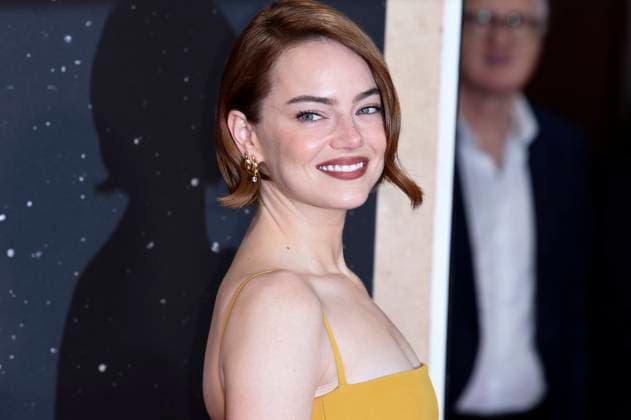 Emma Stone bei der Premiere des Kinofilms Bugonia auf dem 69. BFI London Film Festival 2025 in der Royal Festival Hall. London, 10.10.2025