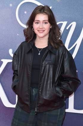 Carly-Sophia Davies bei der Premiere des Kinofilms Jay Kelly auf dem 69. BFI London Film Festival 2025 in der Royal Festival Hall. London, 10.10.2025