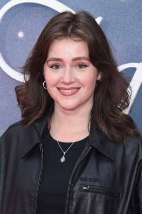 Carly-Sophia Davies bei der Premiere des Kinofilms Jay Kelly auf dem 69. BFI London Film Festival 2025 in der Royal Festival Hall. London, 10.10.2025