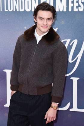 Louis Partridge bei der Premiere des Kinofilms Jay Kelly auf dem 69. BFI London Film Festival 2025 in der Royal Festival Hall. London, 10.10.2025