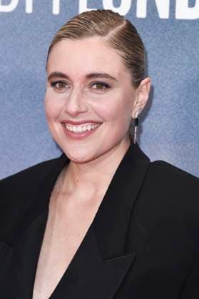 Greta Gerwig bei der Premiere des Kinofilms Jay Kelly auf dem 69. BFI London Film Festival 2025 in der Royal Festival Hall. London, 10.10.2025