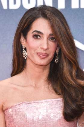 Amal Alamuddin Clooney bei der Premiere des Kinofilms Jay Kelly auf dem 69. BFI London Film Festival 2025 in der Royal Festival Hall. London, 10.10.2025