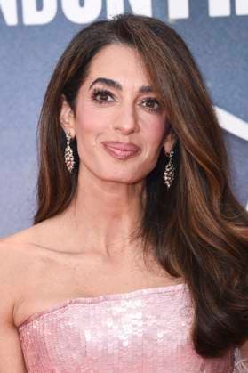 Amal Alamuddin Clooney bei der Premiere des Kinofilms Jay Kelly auf dem 69. BFI London Film Festival 2025 in der Royal Festival Hall. London, 10.10.2025